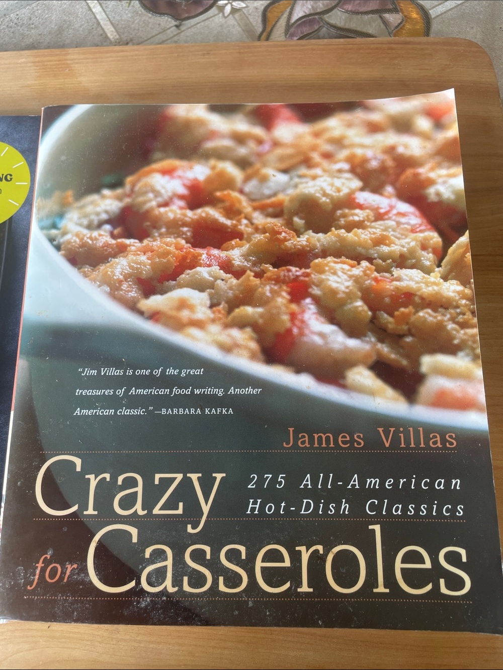 Crazy for Casseroles Cookbook by — Brown Cover
